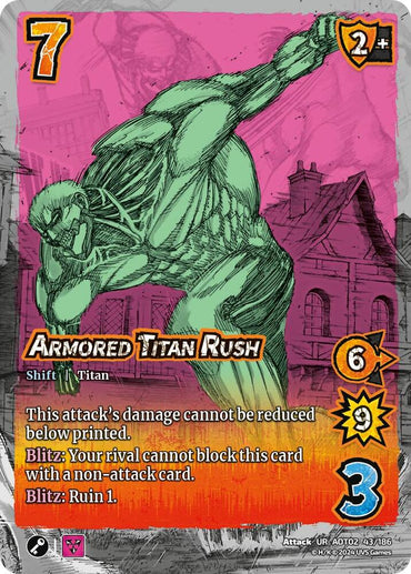 Armored Titan Rush // Reiner's Toughness