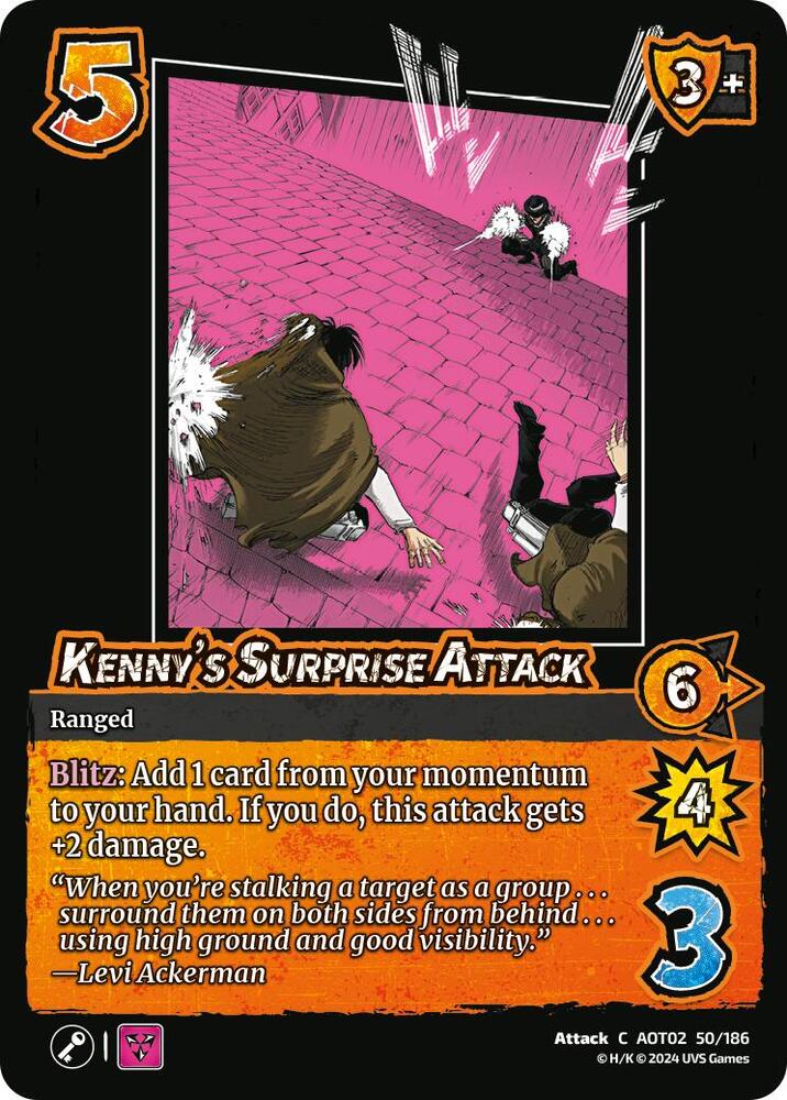 Kenny's Surprise Attack - Attack On Titan: Origins of Power (AOT02)