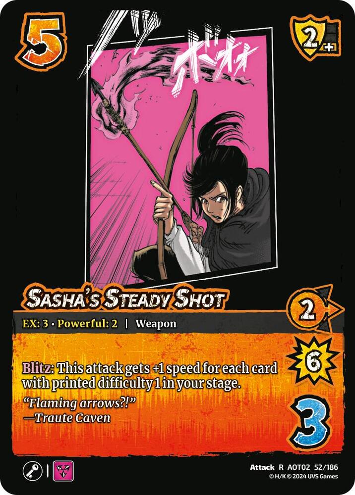 Sasha's Steady Shot - Attack On Titan: Origins of Power (AOT02)