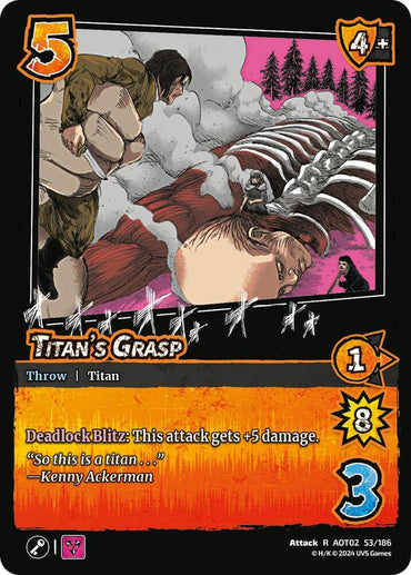 Titan's Grasp - Attack On Titan: Origins of Power (AOT02)