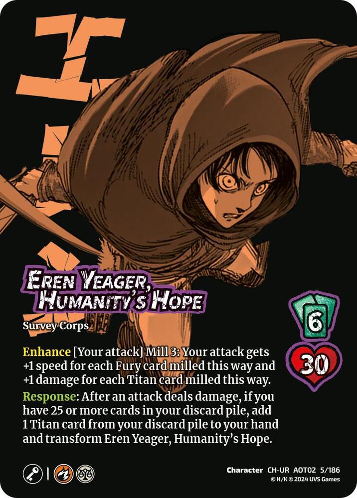 Eren Yeager, Humanity's Hope // Eren, Attack Titan Advancing - Attack On Titan: Origins of Power (AOT02)