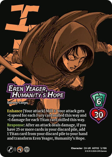 Eren Yeager, Humanity's Hope // Eren, Attack Titan Advancing - Attack On Titan: Origins of Power (AOT02)