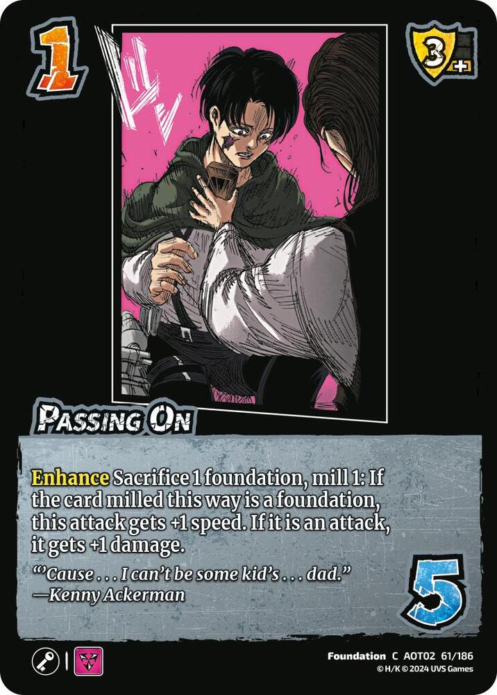 Passing On - Attack On Titan: Origins of Power (AOT02)