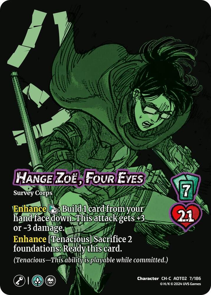 Hange Zoe, Four Eyes - Attack On Titan: Origins of Power (AOT02)
