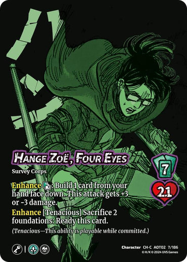 Hange Zoe, Four Eyes - Attack On Titan: Origins of Power (AOT02)