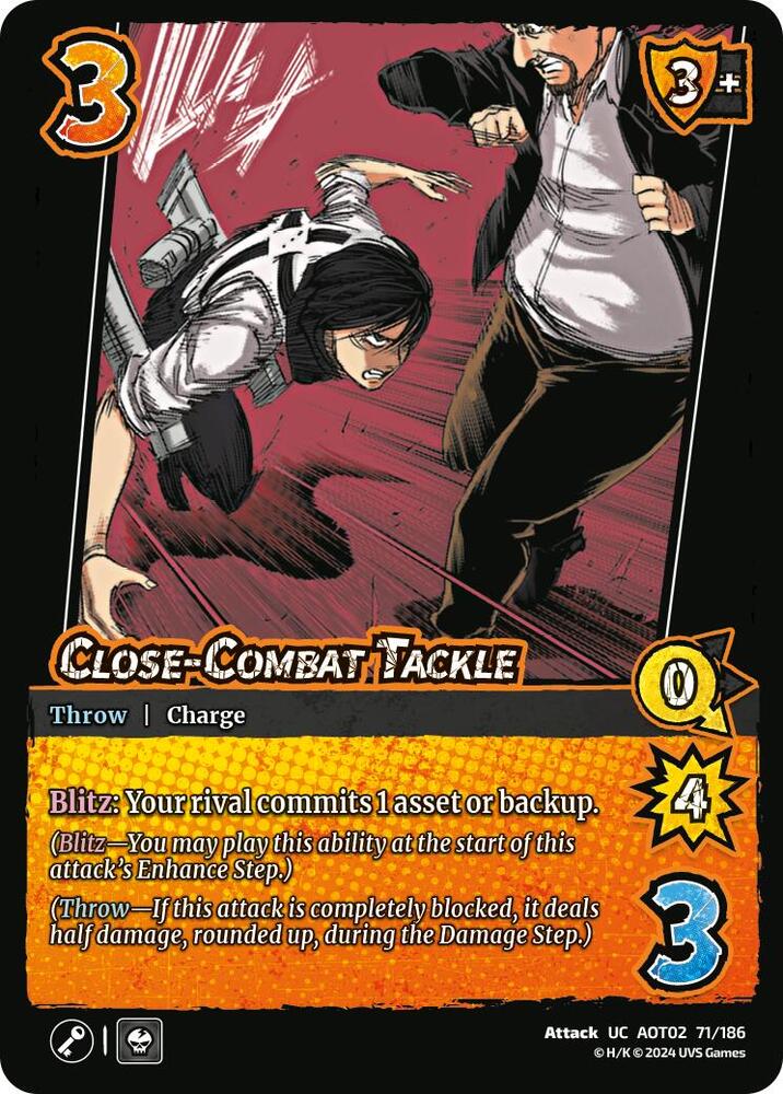 Close-Combat Tackle - Attack On Titan: Origins of Power (AOT02)