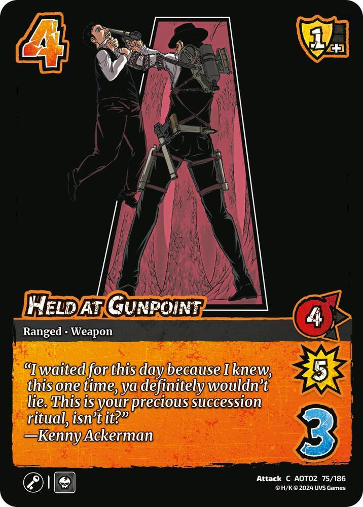 Held at Gunpoint - Attack On Titan: Origins of Power (AOT02)