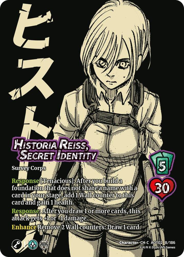 Historia Reiss, Secret Identity - Attack On Titan: Origins of Power (AOT02)