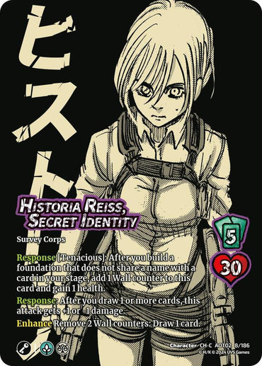 Historia Reiss, Secret Identity - Attack On Titan: Origins of Power (AOT02)