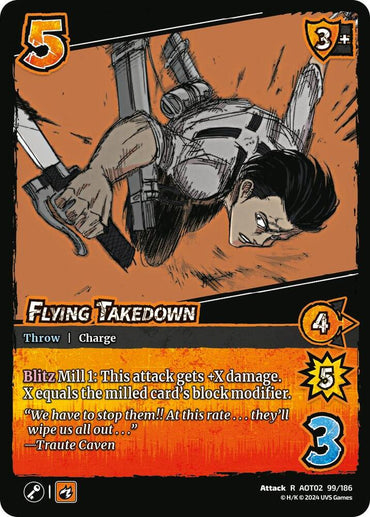 Flying Takedown - Attack On Titan: Origins of Power (AOT02)