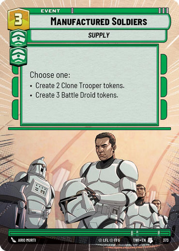 Manufactured Soldiers (373) (Hyperspace) (373) [Twilight of the Republic]