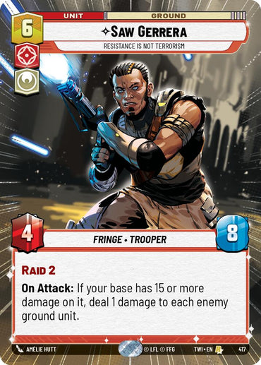 Saw Gerrera - Resistance is Not Terrorism (417) (Hyperspace) (417) [Twilight of the Republic]
