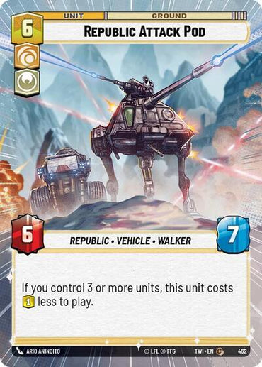 Republic Attack Pod (462) (Hyperspace) (462) [Twilight of the Republic]