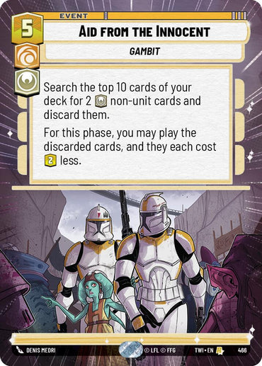 Aid from the Innocent (466) (Hyperspace) (466) [Twilight of the Republic]