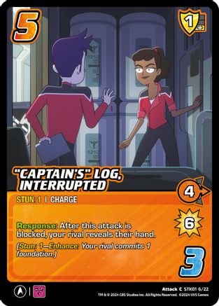 "Captain's" Log, Interrupted - STK01 6/22 - C