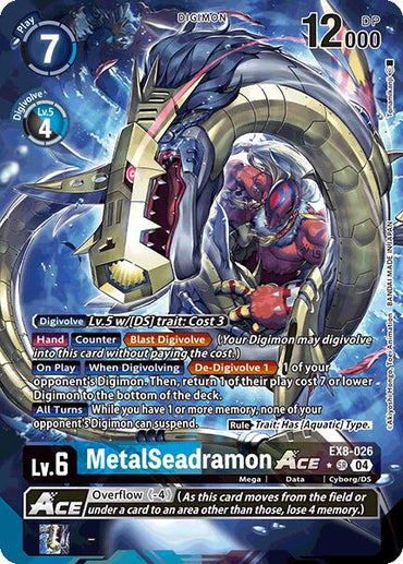 MetalSeadramon ACE [EX8-026] (Alternate Art) [Chain of Liberation]