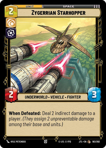 Zygerrian Starhopper (183/262) (183/257) [Jump to Lightspeed]