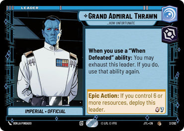 Grand Admiral Thrawn - ...How Unfortunate (2/262) (2/262) [Jump to Lightspeed]