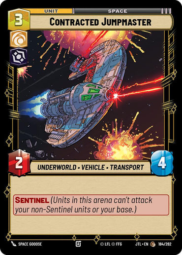 Contracted Jumpmaster (184/262) (184/257) [Jump to Lightspeed]