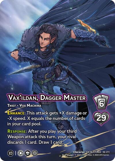 Vax ildan Dagger Master (Alternate Art)