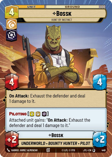 Bossk - Hunt By Instinct (449) (Hyperspace) (449) [Jump to Lightspeed]