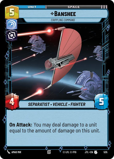 Banshee - Crippling Command (535) (535) [Jump to Lightspeed]