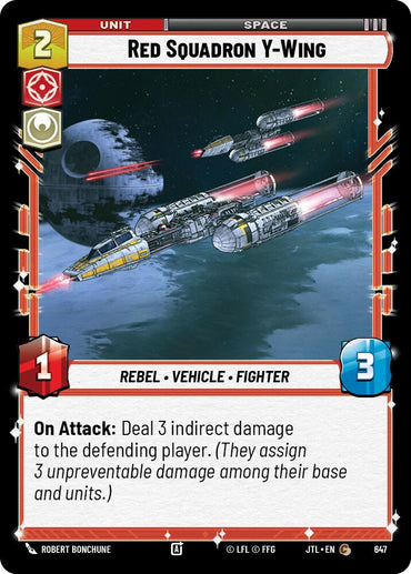 Red Squadron Y-Wing (647) (647) [Jump to Lightspeed]