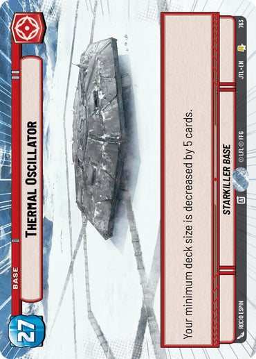 Thermal Oscillator (763) (Hyperspace Foil) (763) [Jump to Lightspeed]