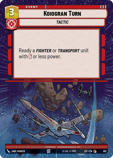 Koiogran Turn (913) (Hyperspace Foil) (913) [Jump to Lightspeed]