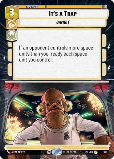 It's a Trap (943) (Hyperspace Foil) (943) [Jump to Lightspeed]