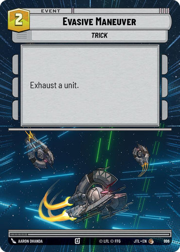 Evasive Maneuver (996) (Hyperspace Foil) (996) [Jump to Lightspeed]