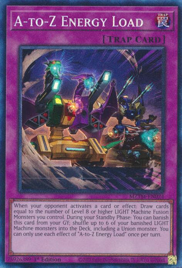 A-to-Z Energy Load (Collector's Rare) [MZTM-EN024] Collector's Rare