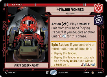 Major Vonreg - Red Baron (011/262) (011/262) [Jump to Lightspeed]