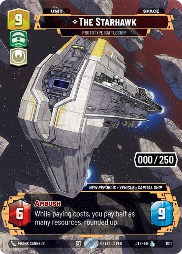 The Starhawk - Prototype Battleship (1101) (Serialized) (1101) [Jump to Lightspeed]