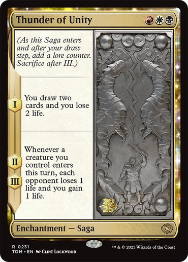 Thunder of Unity [Tarkir: Dragonstorm Prerelease Promos]