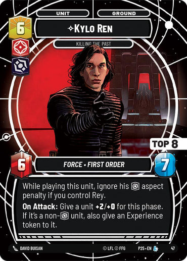Kylo Ren - Killing the Past (47) (Top 8) (47) [Store Showdown Promos]