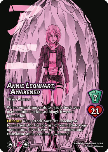 Annie Leonhart, Awakened // Female Titan