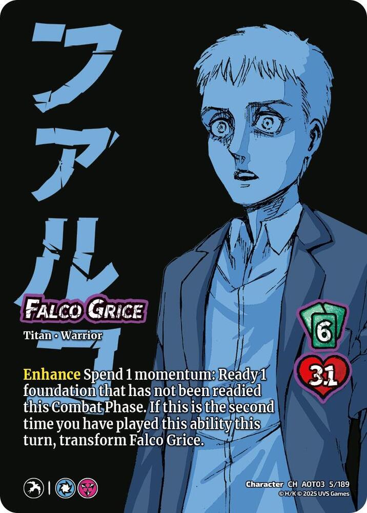 Falco Grice // Jaw Titan, Flying Form