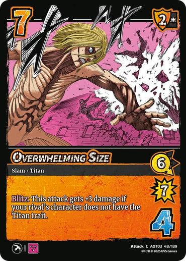 Overwhelming Size