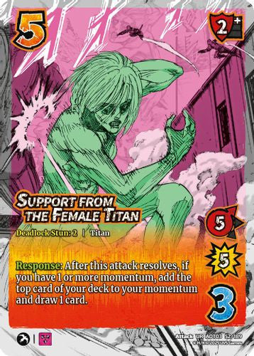 Support from the Female Titan