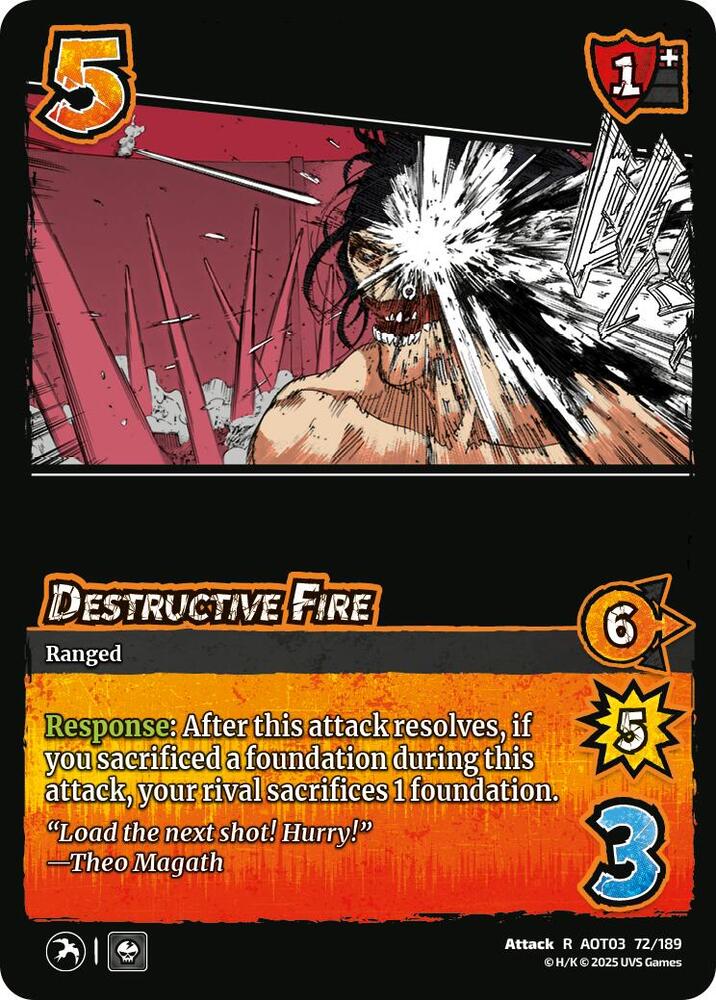 Destructive Fire