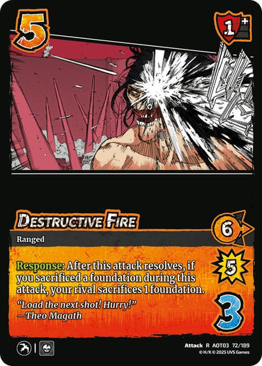 Destructive Fire