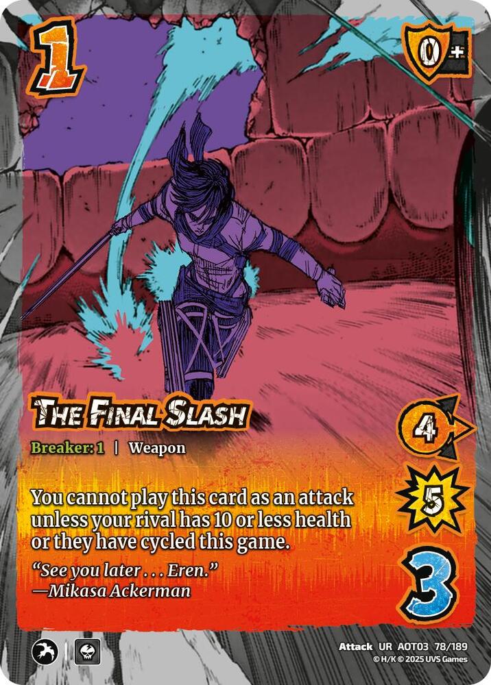 The Final Slash
