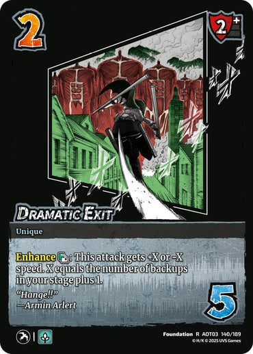 Dramatic Exit