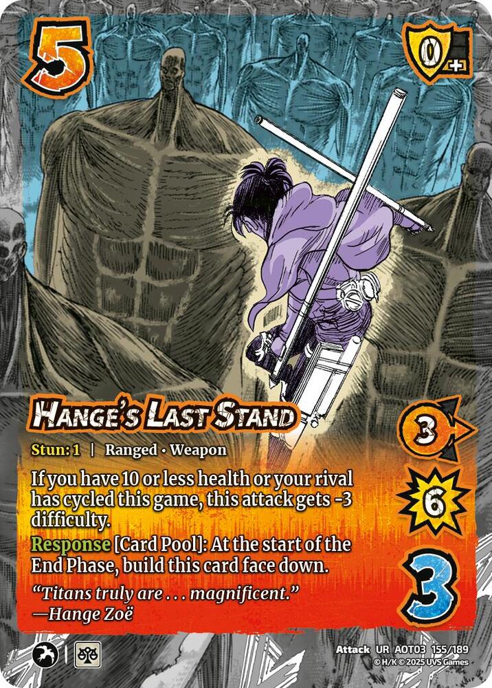 Hange's Last Stand