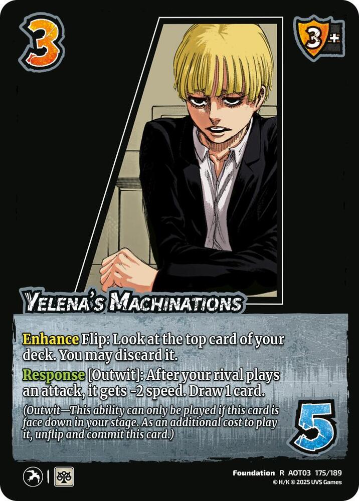 Yelena's Machinations