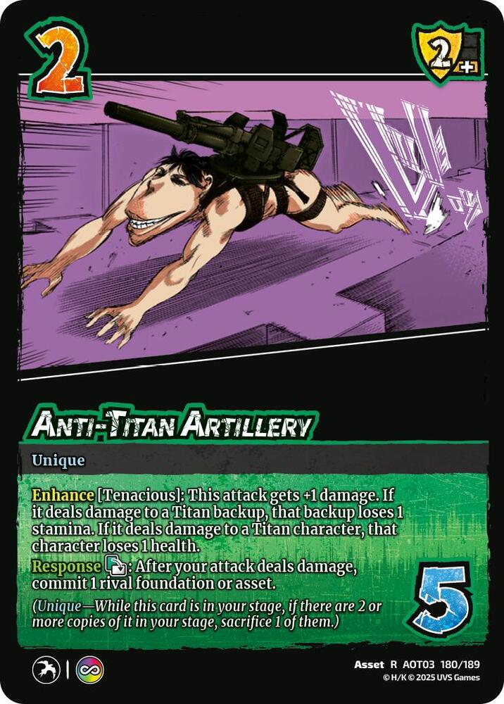Anti-Titan Artillery
