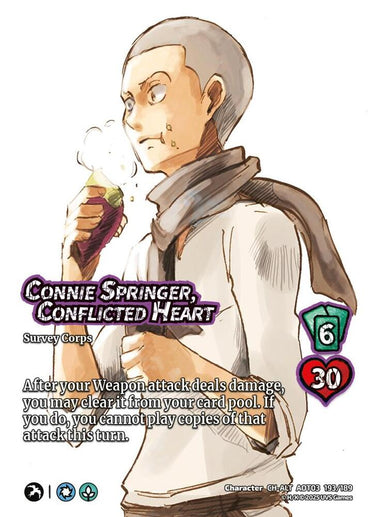 Connie Springer, Conflicted Heart (Alternate Art) - Foil