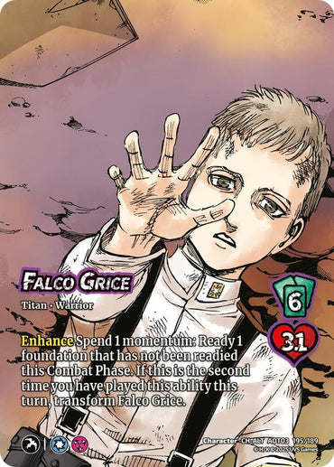 Falco Grice // Jaw Titan, Flying Form (Alternate Art) - Foil