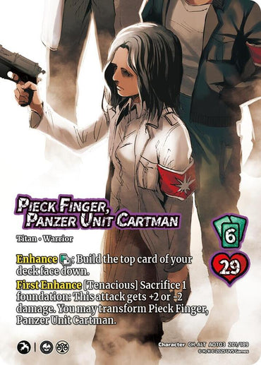 Pieck Finger, Panzer Unit Cartman // Cart Titan, Finale (Alternate Art)